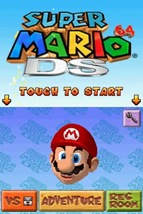 Super Mario 64 DS (USA) (Rev 1) screen shot title